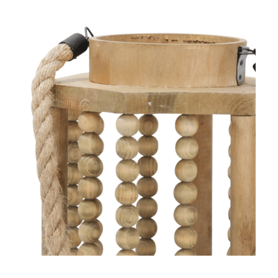 Linterna de madera de 28cm