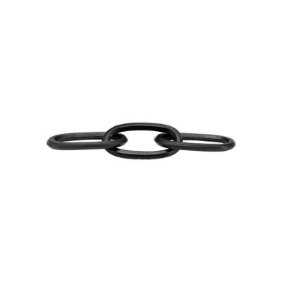Cadena de Metal Negra 38cm