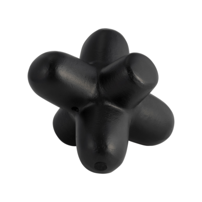 Orbe Metálico Negro 20cm