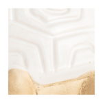 a close up of a white surface