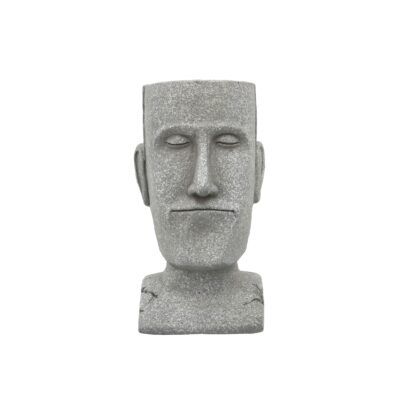 Macetero de Cabeza Gris 25cm