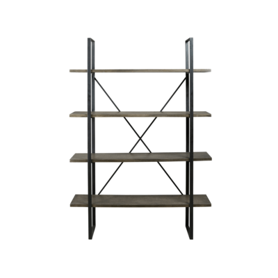 Estantería de Madera Y Metal