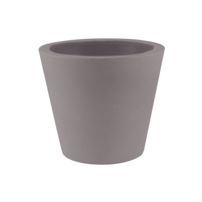 Macetero CONE | Ø80x69 TAUPE