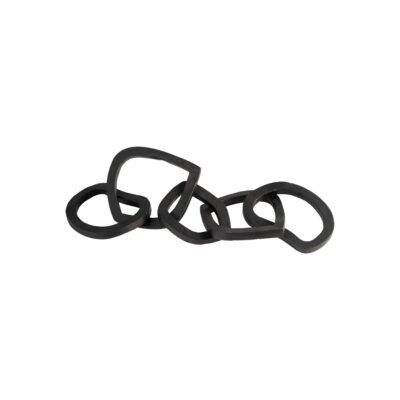 Cadena de Metal Negra 43cm