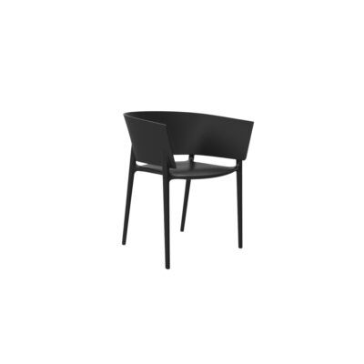 Silla C/Brazos AFRICA Negra