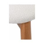 Silla de madera tapizada