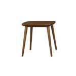 a wooden table with legs