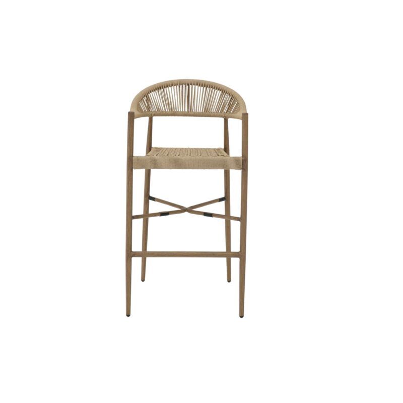 a bar chair with a white background