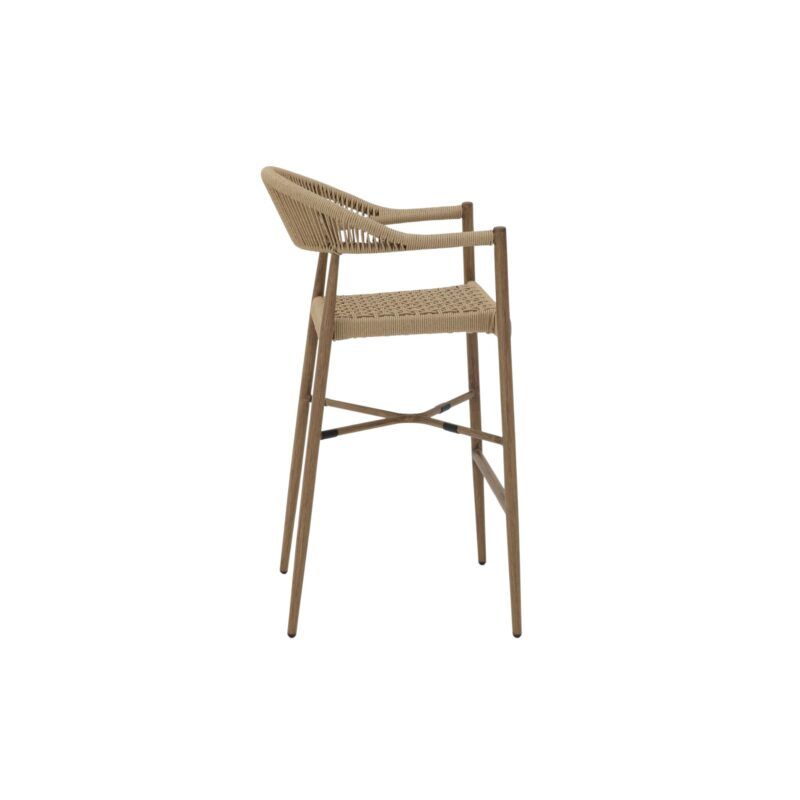 a bar chair with a white background