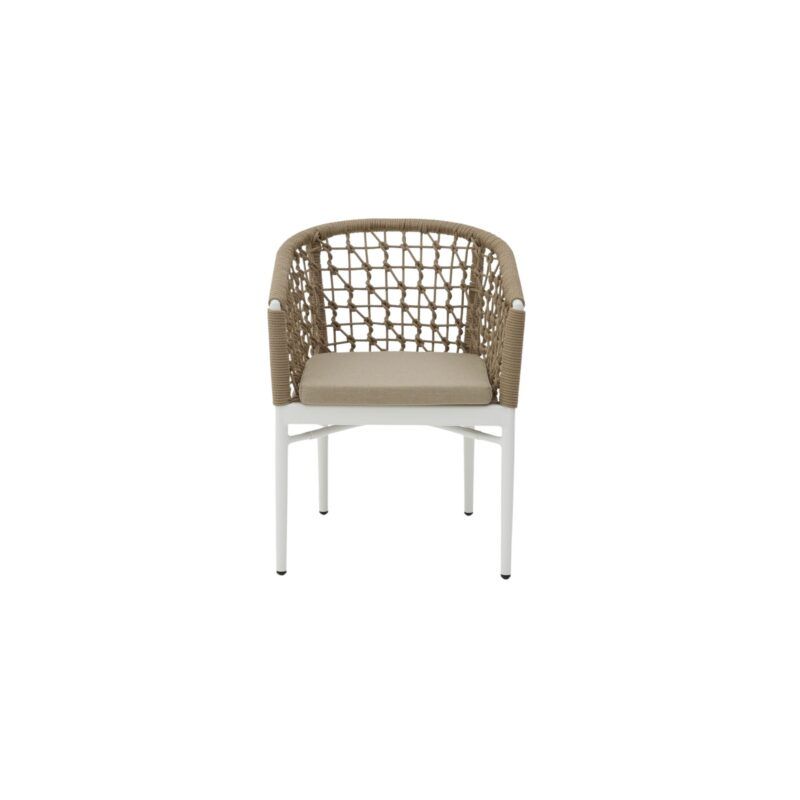a chair with a cushion