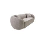Sofá moderno y elegante en gris