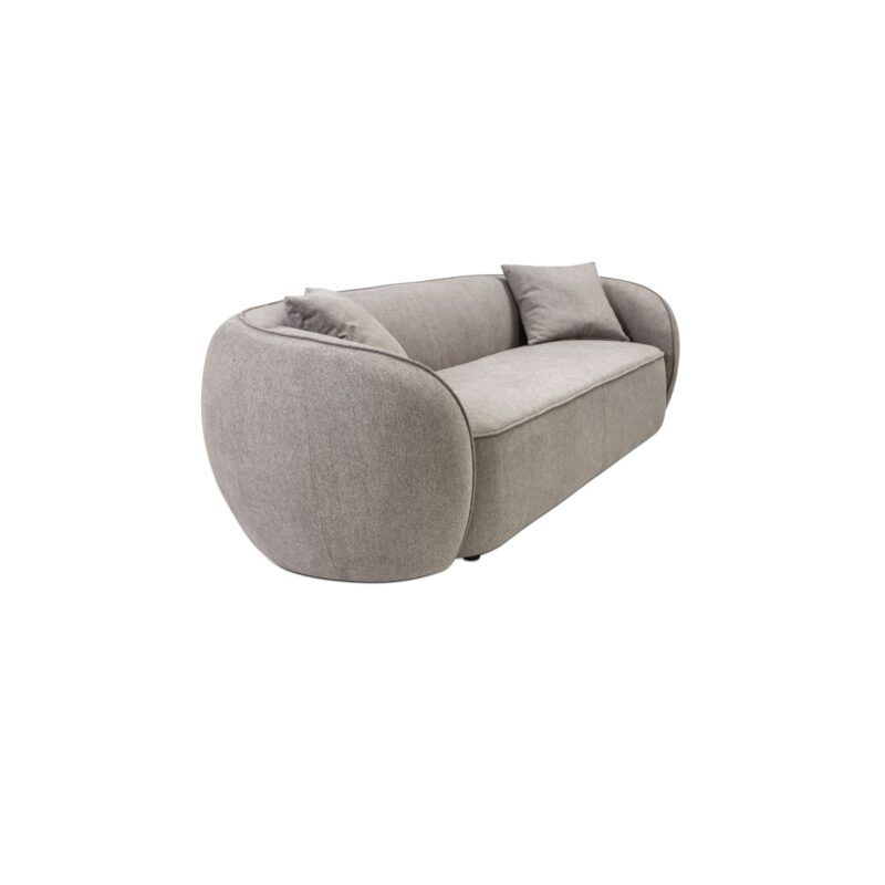 Sofá moderno y elegante en gris