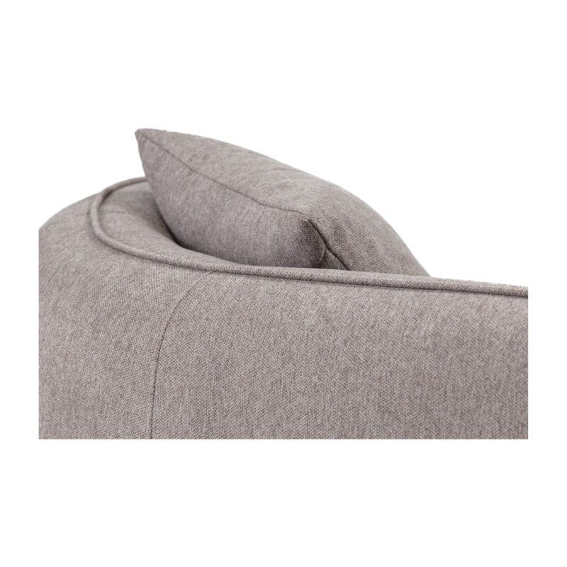 Sofá moderno y elegante en gris
